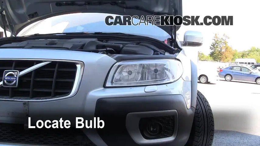 2008 Volvo XC70 3.2 3.2L 6 Cyl. Éclairage Feux de croisement (remplacer l'ampoule)